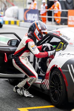 ADAC GT4 Germany, 5. + 6. Rennen Oschersleben 2026 87 Toyota GR Supra GT4 EVO2, CRT Lucas Cartelle, Hudson Schwartz - picture by Gruppe C Photography Oschersleben Oschersleben Sachsen-Anhalt Germany Copyright: xGruppexCxPhotographyx
