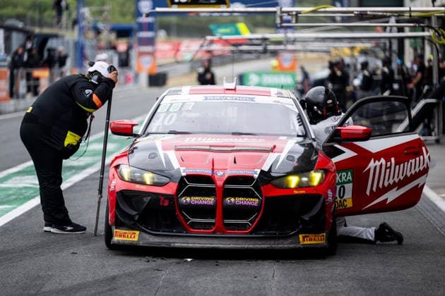 ADAC GT4 Germany, 5. + 6. Rennen Oschersleben 2026 10 BMW M4 GT4 Evo, razoon - more than racing: Daniel Drexel, Michael Maniszewski - picture by Gruppe C Photography Oschersleben Oschersleben Sachsen-Anhalt Germany Copyright: xGruppexCxPhotographyx
