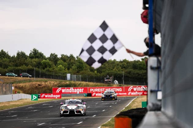 ADAC GT4 Germany, 5. + 6. Rennen Oschersleben 2026 87 Toyota GR Supra GT4 EVO2, CRT Lucas Cartelle, Hudson Schwartz - picture by Gruppe C Photography Oschersleben Oschersleben Sachsen-Anhalt Germany Copyright: xGruppexCxPhotographyx