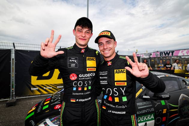ADAC GT4 Germany, 5. + 6. Rennen Oschersleben 2026 04 Aston Martin Vantage AMR GT4 Evo, EastSide Motorsport: Jan Philipp Springob, Philipp Gogollok - picture by Gruppe C Photography Oschersleben Oschersleben Sachsen-Anhalt Germany Copyright: xGruppexCxPhotographyx