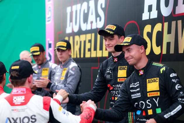 ADAC GT4 Germany, 5. + 6. Rennen Oschersleben 2026 87 Toyota GR Supra GT4 EVO2, CRT Lucas Cartelle, Hudson Schwartz - picture by Gruppe C Photography Oschersleben Oschersleben Sachsen-Anhalt Germany Copyright: xGruppexCxPhotographyx