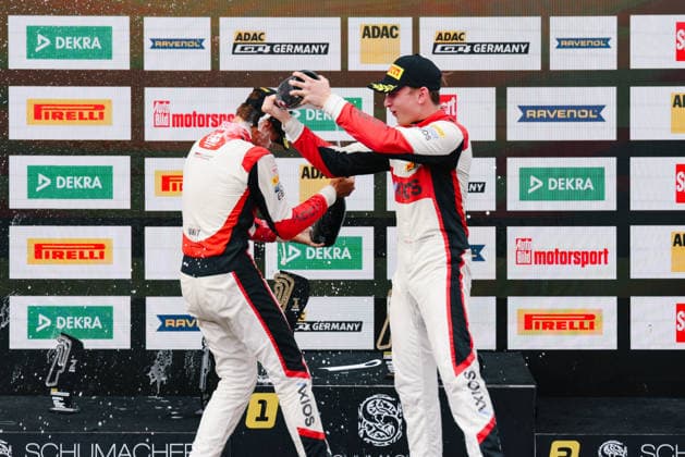 ADAC GT4 Germany, 5. + 6. Rennen Oschersleben 2026 87 Toyota GR Supra GT4 EVO2, CRT Lucas Cartelle, Hudson Schwartz - picture by Gruppe C Photography Oschersleben Oschersleben Sachsen-Anhalt Germany Copyright: xGruppexCxPhotographyx