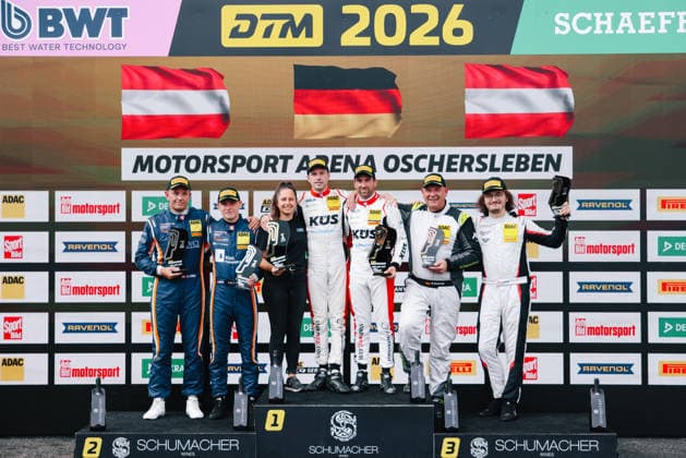 ADAC GT4 Germany, 5. + 6. Rennen Oschersleben 2026 91 Porsche 718 Cayman GT4 RS Clubsport, Team Wimmer Werk Motorsport: Jesper Bruno Jensen, Laurenz Rühl, 32 Porsche 718 Cayman GT4 RS Clubsport, Avia W&S Motorsport: Tim Horell, Hendrik Still, 10 BMW M4 GT4 Evo, razoon - more than racing: Daniel Drexel, Michael Maniszewski - picture by Gruppe C Photography Oschersleben Oschersleben Sachsen-Anhalt Germany Copyright: xGruppexCxPhotographyx
