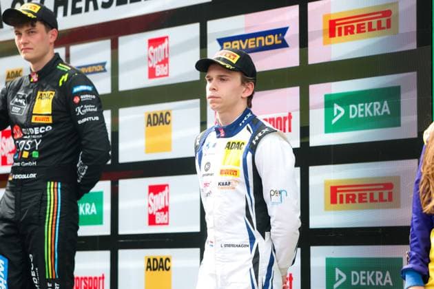 ADAC GT4 Germany, 5. + 6. Rennen Oschersleben 2026 66 BMW M4 GT4 Evo, ME Motorsport: Leon Bauchmüller, Lukas Stiefelhagen, 04 Aston Martin Vantage AMR GT4 Evo, EastSide Motorsport: Jan Philipp Springob, Philipp Gogollok - picture by Gruppe C Photography Oschersleben Oschersleben Sachsen-Anhalt Germany Copyright: xGruppexCxPhotographyx
