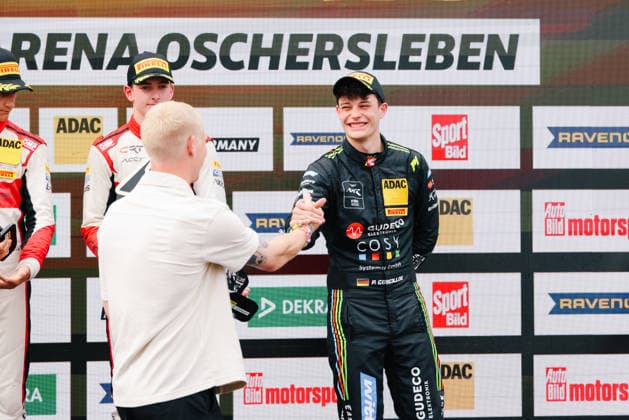 ADAC GT4 Germany, 5. + 6. Rennen Oschersleben 2026 04 Aston Martin Vantage AMR GT4 Evo, EastSide Motorsport: Jan Philipp Springob, Philipp Gogollok - picture by Gruppe C Photography Oschersleben Oschersleben Sachsen-Anhalt Germany Copyright: xGruppexCxPhotographyx