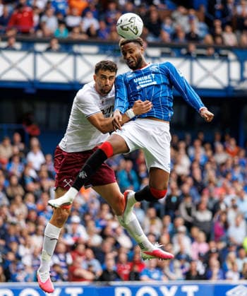 26.07.2026 Rangers v West Ham: Youssef Chermiti of Rangers and Max Kilman of West Ham United  Copyright: xWilliexVassx NINTCHDBPICT001097743909