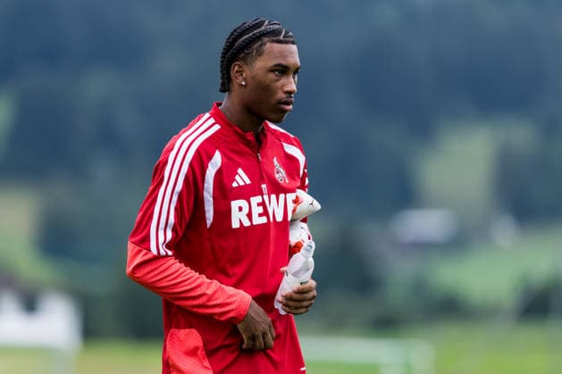 ST. JOHANN IN TIROL, AUSTRIA - JULY 26: Reigan Heskey (1. FC Koeln, 11) during a training session at trainings camp in Kitzbuehel of season 2026 27 at Koasastadion on July 26, 2026 in St. Johann in Tirol, Austria. Austria Copyright: xSteffiexWunderlx