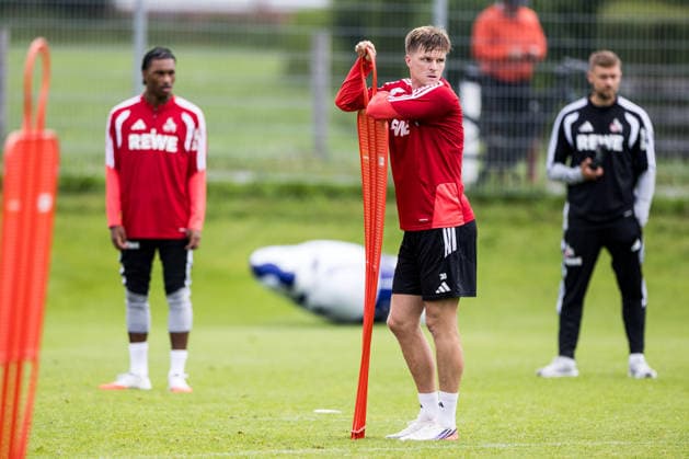 ST. JOHANN IN TIROL, AUSTRIA - JULY 26: Marius Buelter (Bülter, Bulter, 1. FC Koeln, 30) during a training session at trainings camp in Kitzbuehel of season 2026 27 at Koasastadion on July 26, 2026 in St. Johann in Tirol, Austria. Austria Copyright: xSteffiexWunderlx