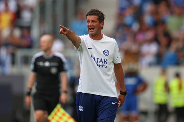 Cristian Eugen Chivu (Inter Mailand, Chef-Trainer), GER, Karlsruher SC vs. Inter Mailand, Fussball, Testspiel, 2026 2027, 26.07.2026, DFL REGULATIONS PROHIBIT ANY USE OF PHOTOGRAPHS AS IMAGE SEQUENCES AND OR QUASI-VIDEO, GER, Karlsruher SC vs. Inter Mailand, Fussball, Testspiel, 2026 2027, 26.07.2026 Karlsruhe *** Cristian Eugen Chivu, Inter Milan, Head Coach, GER, Karlsruher SC vs. Inter Milan, Soccer, Friendly Match, 2026–2027, July 26, 2026, DFL regulations prohibit any use of photographs as image sequences and or quasi-video, GER, Karlsruher SC vs. Inter Milan, soccer, friendly match, 2026–2027, July 26, 2026, Karlsruhe Copyright: xEibner-Pressefoto JanxPrihodax EP_JPA