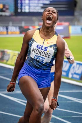 Deutsche Leichtathletik-Meisterschaften; Bochum-Wattenscheid, 26.07.2026 Deutsche Meisterin 200m: Judith Bilepo Mokobe (USC Mainz); Deutsche Leichtathletik-Meisterschaften am 26.07.2026 im Lorheide-Stadion, Bochum-Wattenscheid (Nordrhein-Westfalen). *** German Track and Field Championships, Bochum Wattenscheid, July 26, 2026; 200m German Champion: Judith Bilepo Mokobe, USC Mainz; German Track and Field Championships on July 26, 2026, at Lorheide Stadium, Bochum-Wattenscheid, North Rhine-Westphalia Copyright: xBEAUTIFULxSPORTS LeahxKohringx