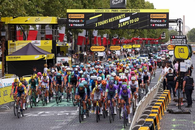 Paris, France the peloton, the Champs-ElysÃ es, the start Stage 21 of the Tour de France 2026 from Thoiry to Paris (Champs-ElysÃ es) on July 26, 2026, in Paris, France *** Paris, France: the peloton on the Champs-Élysées at the start of Stage 21 of the 2026 Tour de France, from Thoiry to the Champs-Élysées in Paris, on July 26, 2026, in Paris, France Copyright: HMBxMedia JoaquimxFerreira
