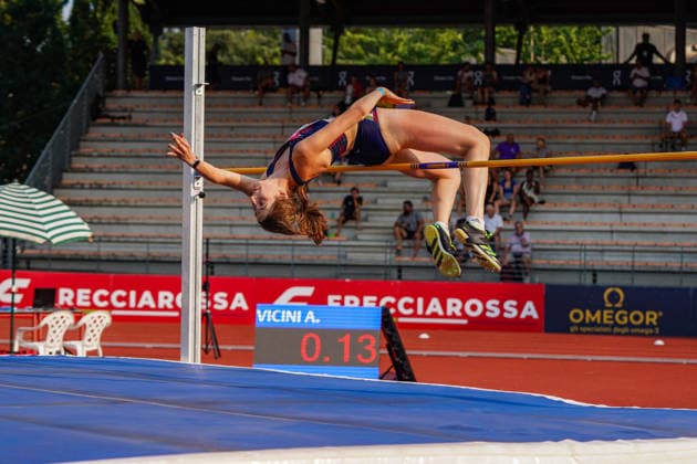 VICINI Aurora Women s High Jump during the 2026 Italian Absolute Championships at the Stadium Luigi Ridolfi , Florence, Italy - July 26, 2026. - Athletics  Copyright: xSaraxEsposito LaPressex
