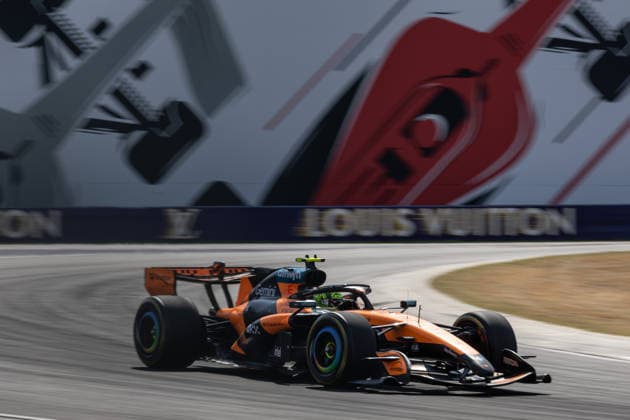Foto IPP Enrico Schiavi Budapest 26-07-2026 Formula 1 - F1 Gran Premio di Ungheria 2026 Gara nella foto: Lando Norris - McLaren Mastercard F1 Team Budapest italy UNGHERIA ITALY  Copyright: xR4924_italyphotopressx