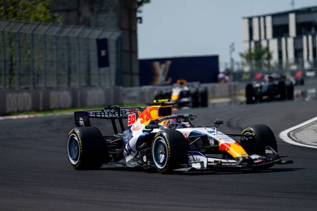 Liam Lawson ( Visa Cash App Racing Bulls F1 Team, Neuseeland, 30 ) im VCARB 03, HUN, Formel 1 Weltmeisterschaft, Grand Prix von Ungarn, Hungaroring Budapest, Rennen, Saison 2026, 26.07.2026 HUN, Formel 1 Weltmeisterschaft, Grand Prix von Ungarn, Hungaroring Budapest, Rennen, Saison 2026, 26.07.2026 Budapest *** Liam Lawson Visa Cash App Racing Bulls F1 Team, New Zealand, No. 30 in the VCARB 03, HUN, Formula 1 World Championship, Hungarian Grand Prix, Hungaroring, Budapest, Race, 2026 Season, July 26, 2026, HUN, Formula 1 World Championship, Hungarian Grand Prix, Hungaroring, Budapest, Race, 2026 Season, July 26, 2026, Budapest Copyright: xEibner-Pressefoto Memmlerx EP_MMR