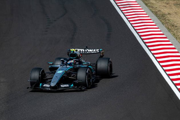 Andrea Kimi Antonelli ( Mercedes-AMG Petronas F1 Team, Italien, 12 ) im F1 W17, HUN, Formel 1 Weltmeisterschaft, Grand Prix von Ungarn, Hungaroring Budapest, Rennen, Saison 2026, 26.07.2026 HUN, Formel 1 Weltmeisterschaft, Grand Prix von Ungarn, Hungaroring Budapest, Rennen, Saison 2026, 26.07.2026 Budapest *** Andrea Kimi Antonelli, Mercedes AMG Petronas F1 Team, Italy, No. 12 in the F1 W17, HUN, Formula 1 World Championship, Hungarian Grand Prix, Hungaroring, Budapest, Race, 2026 Season, July 26, 2026 HUN, Formula 1 World Championship, Hungarian Grand Prix, Hungaroring, Budapest, Race, 2026 Season, July 26, 2026 Budapest Copyright: xEibner-Pressefoto Memmlerx EP_MMR
