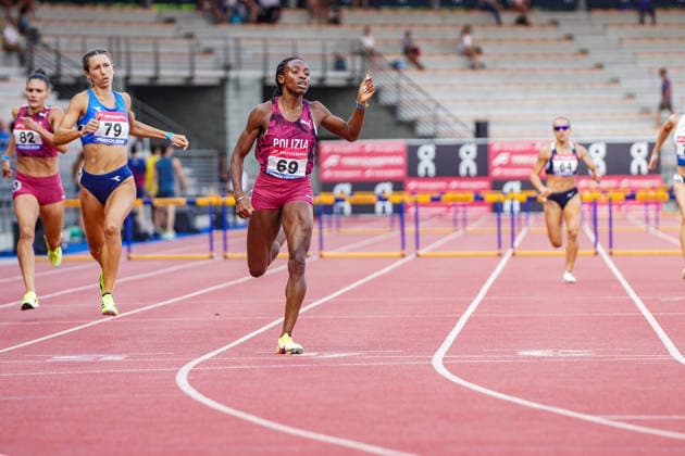 FOLORUNSO Ayomide during the 2026 Italian Absolute Championships at the Stadium Luigi Ridolfi , Florence, Italy - July 26, 2026. - Athletics  Copyright: xSaraxEsposito LaPressex