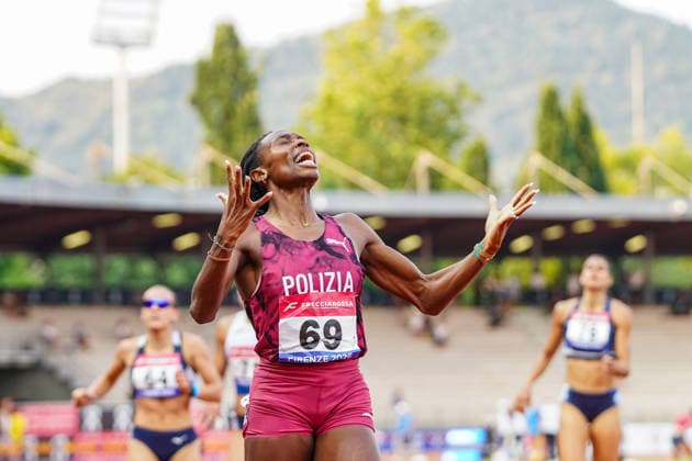 FOLORUNSO Ayomide during the 2026 Italian Absolute Championships at the Stadium Luigi Ridolfi , Florence, Italy - July 26, 2026. - Athletics  Copyright: xSaraxEsposito LaPressex