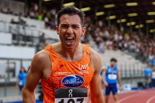 SOMMACAL Alessio during the 2026 Italian Absolute Championships at the Stadium Luigi Ridolfi , Florence, Italy - July 26, 2026. - Athletics  Copyright: xSaraxEsposito LaPressex
