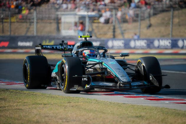 July 24, 2026, Mogyorod, Pest, Hungary: World Championship, WM, Weltmeisterschaft Leader Andrea Kimi Antonelli(mercedes amg petronas F1 team) finished third at F1 Louis Vuitton Hungary Grand prix after a great recovery from 7th position at Hungaroring(Mogyorod,Pest,Hungary) on Sunday,July,26,2026 Mogyorod Hungary - ZUMAp257 20260724_zip_p257_077 Copyright: xCristopherxPonsox