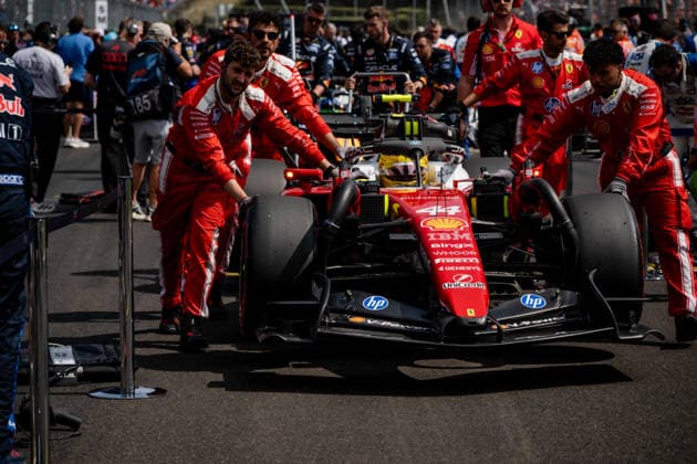 July 26, 2026, Mogyorod, Pest, Hungary: Seven time World Champion Lewis Hamilton(Scuderia Ferrari Hp) ends the race in fourth position after a three position grid penalty for impeding at F1 Louis Vuitton Hungary Grand prix at Hungaroring(Mogyorod,Pest,Hungary) on Sunday,July,26,,2026 Mogyorod Hungary - ZUMAp257 20260726_zip_p257_031 Copyright: xCristopherxPonsox