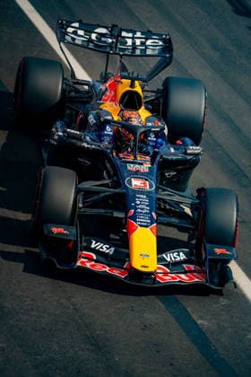 July 25, 2026, Mogyorod, Pest, Hungary: the fourth time world champion Max Verstappen (RedBull Oracle F1 Team) conquered a fantastic podium with a extraordinary second position at F1 Louis Vuitton Hungary Grand prix at Hungaroring(Mogyorod,Pest,Hungary) on Sunday,.July,26,2026 Mogyorod Hungary - ZUMAp257 20260725_zip_p257_051 Copyright: xCristopherxPonsox