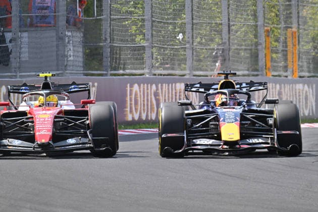 26.07.2026, Hungaroring, Budapest, FORMULA 1 AWS HUNGARIAN GRAND PRIX 2026 , im Bild Max Verstappen (NLD), Oracle Red Bull Racing, Lewis Hamilton (GBR), Scuderia Ferrari HP (Photo by Hasan Bratic DeFodi Images) - *** July 26, 2026, Hungaroring, Budapest, 2026 FORMULA 1 AWS HUNGARIAN GRAND PRIX; pictured: Max Verstappen (NLD), Oracle Red Bull Racing; Lewis Hamilton (GBR), Scuderia Ferrari; HP Photo by Hasan Bratic, DeFodi Images