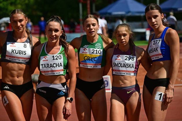 2016.07.26 Bialystok 102. Lekkoatletyczne Mistrzostwa Polski PZLA. N z (L-P) Paulina Kubis Weronika Taracha Anna Gryc Izabela Smolinska oraz Michalina Misiak bieg 400 m ppl Foto Michal Kosc PressFocus NEWSPIX.PL --- newspix.pl 