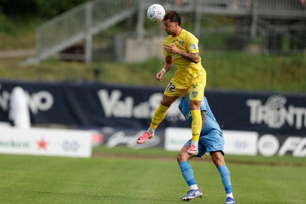 SOCCER - Friendly Match - Napoli vs. Carrarese Photo by IPA ABACAPRESS.COM87021805 - Simone Zanon during a friendly match between SSC Napoli and Carrarese at SSC Napoli s 2026-27 preseason training camp in Val di Sole, Trentino, Dimaro Folgarida, on July 26, 2026. Dimaro Italy  Copyright: xIPAxSport ABACAx