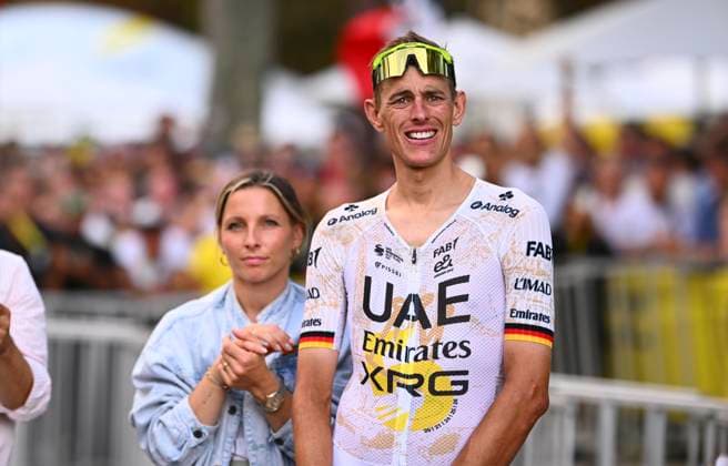 Tour de France 2026 Stage 21 PARIS CHAMPS-ELYSEES, FRANCE - JULY 26 : Politt Nils (GER) of UAE Team Emirates - XRG during stage 21 of the 113rd edition of Tour de France an UCI World Tour 2.UWT cycling road race stage for Men Elite of 130 km with start in Thoiry and finish in Paris Champs-Elysees on July 26, 2026 in Paris Champs-Elysees, France, 26 07 2026 Paris Champs-Elysees France  Copyright: xGvgx