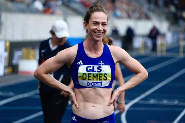 Deutsche Leichtathletik-Meisterschaften; Bochum-Wattenscheid, 26.07.2026 Eileen Demes (516, TV 1861 Neu-Isenburg, Hessen) deutsche Meisterin über 400m Hürden; Deutsche Leichtathletik-Meisterschaften am 26.07.2026 im Lohrheidestadion in Bochum-Wattenscheid (Nordrhein-Westfalen). *** German Track and Field Championships, Bochum-Wattenscheid, July 26, 2026; Eileen Demes 516, TV 1861 Neu Isenburg, Hesse; German champion in the 400-meter hurdles at the German Track and Field Championships on July 26, 2026, at Lohrheidestadion in Bochum-Wattenscheid, North Rhine-Westphalia Copyright: xBEAUTIFULxSPORTS Piepenstockx