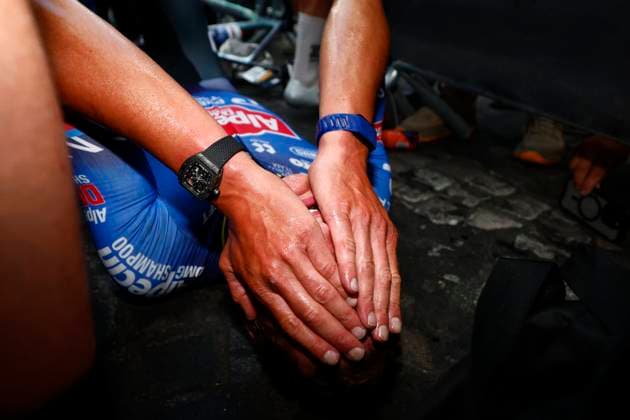Tour de France 2026 Stage 21 PARIS CHAMPS-ELYSEES, FRANCE - JULY 26 : Van Der Poel Mathieu (NED) of Alpecin - Premier Tech after stage 21 of the 113rd edition of Tour de France an UCI World Tour 2.UWT cycling road race stage for Men Elite of 130 km with start in Thoiry and finish in Paris Champs-Elysees on July 26, 2026 in Paris Champs-Elysees, France, 26 07 2026 Paris Champs-Elysees France  Copyright: xLucaxBettinix