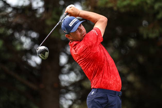 Gary Woodland of the United States hits his tee shot on the second tee during the final round of the 2026 3M Open at TPC Twin Cities on July 26, 2026 in Blaine, Minnesota. CSM Blaine USA - ZUMAc04_ 20260726_zma_c04_016 Copyright: xStevenxGarciax