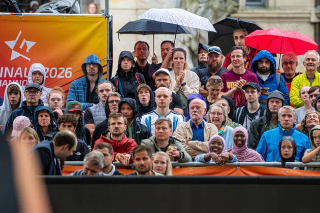 SVD 49 Dortmund (orange) gegen Wedel (schwarz) - Finale Frauen - 3x3 Basketball - Die Finals 2026 (26.07.2026, Neues Rathaus (Hannover, GER), *** SVD 49 Dortmund (orange) vs. Wedel (black) Women s 3x3 Basketball Final, The Finals 2026, July 26, 2026, New City Hall, Hanover, GER, Copyright: xJanxGuentherx