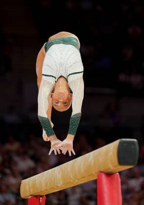 Ruby Evans of Wales performs on the Beam apparatus. Glasgow 2026 Commonwealth Games, Day Four, Glasgow, Scotland, UK - 26 Jul 2026Glasgow Scotland United Kingdom  Copyright: xStuartxWallace Shutterstockx 17005518bq