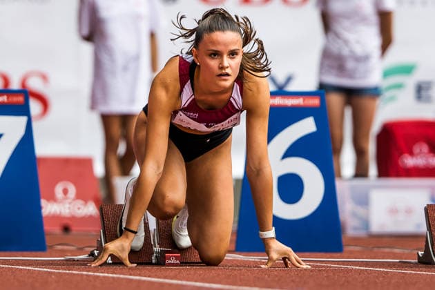 Swiss Athletics Championships, 26.07.2026 ZURICH, SWITZERLAND - JULY 26: Jil Sanchez (TSV Steinen) competes in the 100 m hurdles at the Swiss Athletics Championships on July 26, 2026 in Zurich, Switzerland. *** Swiss Athletics Championships, July 26, 2026, Zurich, Switzerland JULY 26 Jil Sanchez of TSV Steinen competes in the 100-meter hurdles at the Swiss Athletics Championships on July 26, 2026, in Zurich, Switzerland Copyright: xBEAUTIFULxSPORTS UlfxSchillerx