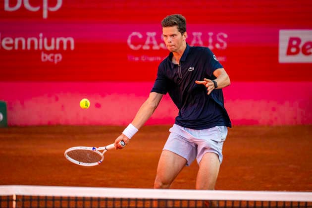 July 26, 2026, Cascais, Lisbon, Portugal: Alexander Blockx during the final of the Millennium Estoril Open at the Estoril Tennis Club on july 26, 2026 in Estoril, Cascais, Portugal. Cascais Portugal - ZUMAr200 20260726_zsp_r200_074 Copyright: xNunoxReisinhox