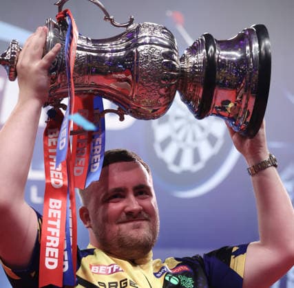 World Matchplay Darts 2026 FINAL Luke Littler during the World Matchplay Darts Final at Winter Gardens, Blackpool, UK on 26 July 2026. Blackpool Winter Gardens UK Editorial use only , Copyright: xChrisxSargeantx PSI-24532-0185