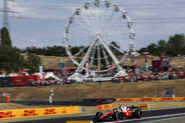 F1 Grand Prix Of Hungary 2026 Lewis Hamilton of the United Kingdom driving the F1 race car No 44, the Ferrari SF-26 for the Scuderia Ferrari HP team, on track during the Hungarian F1 Grand Prix at the Hungaroring racetrack circuit near Budapest. Mogyorod, Hungary on July 26, 2026. Budapest Hungary  Copyright: xNicolasxEconomoux originalFilename:oikonomou-notitle260726_np26O.jpg