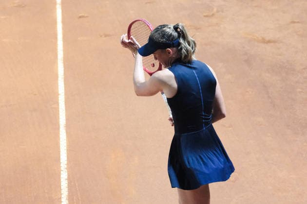 TENNIS - International Tennis Tournaments - 37th Palermo Ladies Open ? Singles Final Photo by IPA ABACAPRESS.COM87027472 - Palermo, Italy, July 2026. Country Time Club, women s singles final at the 2026 Palermo Ladies Open, a professional women s tennis tournament on the WTA, Tennis Damen 125 circuit. Pictured: Fiona Ferro celebrating Palermo Italy  Copyright: xIPAxSport ABACAx