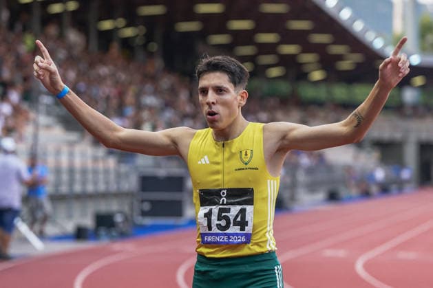 TRACK AND FIELD - National Track and Field Teams - 2026 Italian Senior Track Championships Photo by IPA ABACAPRESS.COM87028166 - Francesco Pernici at the 2026 Italian National Track and Field Championships (Campionati Italiani Assoluti su Pista 2026) in Florence, Italy, on July 26, 2026 Firenze Italy  Copyright: xIPAxSport ABACAx