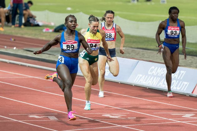 IPA87029182 - Zaynab Dosso at the Italian National Track and Field Championships (Campionati Italiani Assoluti su Pista 2026) in Florence, Italy, on July 26, 2026  Copyright: xSalvoxBarbagallo IPAxSportx xx 87029182