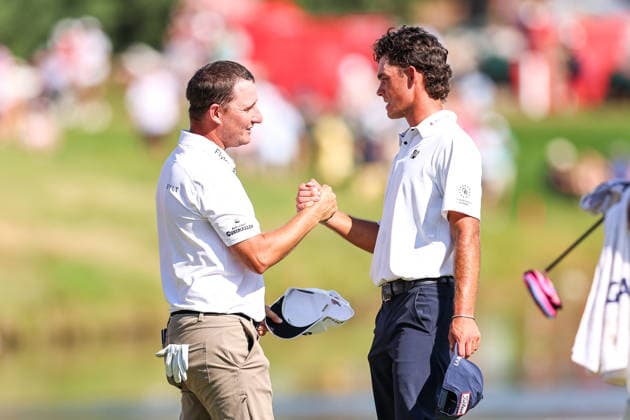 Golf 2026: PGA, Golf Herren 3M Open: Final Round Jackson Koivun of the United States celebrates with Emiliano Grillo of Argentina after winning during the final round of the 2026 3M Open at TPC Twin Cities on July 26, 2026 in Blaine, Minnesota. Steven Garcia CSM (Credit Image: Â Steven Garcia Cal Media) Blaine Minnesota USA EDITORIAL USE ONLY Copyright: xx ZUMA-20260726_zma_c04_238.jpg StevenxGarciax csmphotothree506557