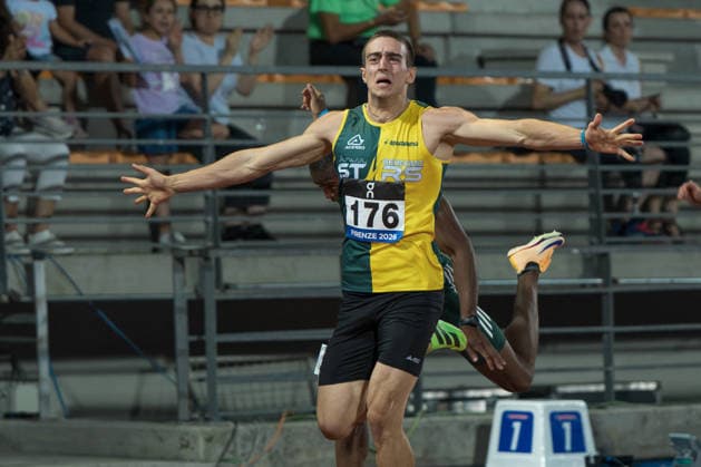 TRACK AND FIELD - National Track and Field Teams - 2026 Italian Senior Track Championships Photo by IPA ABACAPRESS.COM87028940 - Filippo Dezza at the 2026 Italian National Track and Field Championships (Campionati Italiani Assoluti su Pista 2026) in Florence, Italy, on July 26, 2026 Firenze Italy  Copyright: xIPAxSport ABACAx