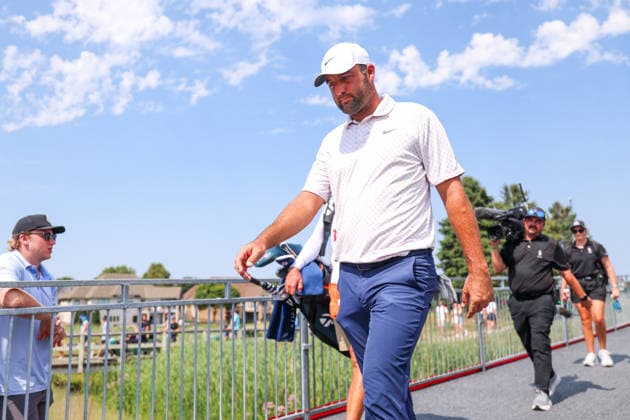 Golf 2026: PGA, Golf Herren 3M Open: Final Round Scottie Scheffler of the United States walks to the 17th tee during the final round of the 2026 3M Open at TPC Twin Cities on July 26, 2026 in Blaine, Minnesota. Steven Garcia CSM (Credit Image: Â Steven Garcia Cal Media) Blaine Minnesota USA EDITORIAL USE ONLY Copyright: xx ZUMA-20260726_zma_c04_194.jpg StevenxGarciax csmphotothree506534