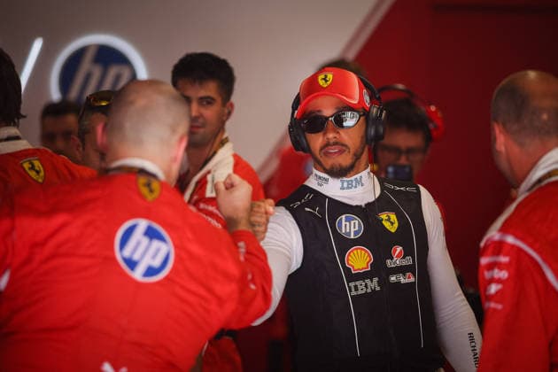 MOTORSPORTS - Formula 1 - 2026 Hungarian Grand Prix Photo by IPA ABACAPRESS.COM87028965 - 44 Lewis Hamilton (GRB), Scuderia Ferrari SF26, during the Hungarian Grand Prix, Hungaroring, Budapest, July 23–26, 2026, 2026 Formula 1 World Championship, WM, Weltmeisterschaft Hungary Hungary  Copyright: xIPAxSport ABACAx