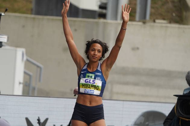 Leichtathletik, Athletics, Track and Field,, Leichtathletik DM 2026 , 25.07-26.07.2026, Lohrheidestadion Bochum-Wattenheid Weitsprung Frauen Finale, Malaika Mihambo, LG Kurpfalz Copyright Gladys Chai von der Laage *** Track and Field, Athletics, Track and Field, 2026 German Track and Field Championships, July 25–26, 2026, Lohrheidestadion, Bochum, Wattenheid, Women’s Long Jump Final, Malaika Mihambo, LG Kurpfalz, Copyright Gladys Chai von der Laage