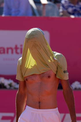 July 26, 2026, Estoril, Portugal: Titouan Droguet celebrates their victory during the doubles final of Millennium Estoril Open ATP, Tennis Herren Tour 250 tennis tournament at the Clube de Tenis do Estoril. Final score: Titouan Droguet Kyrian Jacquet 2:1 Orlando Luz Rafael Matos Titouan Droguet Kyrian Jacquet Vs Orlando Luz Rafael Matos In Estoril, Portugal - 26 Jul 2026  - ZUMAs197 20260726_aaa_s197_157 Copyright: xBrunoxdexCarvalhox