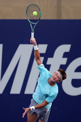 LOS CABOS TENNIS OPEN 2026 LOS CABOS TENNIS OPEN 2026 SOON WOO KWON VS EDWARD WINTER 26072026 LOS CABOS, BAJA CALIFORNIA, MEXICO. Action photo of Soon Won Kwon of South Korea, during qualy game of the Los Cabos Tennis Open 2026 held at the Cabo Sports Complex in Baja California, Mexico. Foto de accion de Soon Woo Kwon de Corea del Sur, durante juego clasificatorio del Los Cabos Tennis Open 2026 celebrado en el Cabo Sports Complex de Baja California, Mexico. PHOTO BY IMAGENSHOP AGENCIA FOTOGRAFICA LOS CABOS BAJA CALIFORNIA MEXICO *** LOS CABOS TENNIS OPEN 2026 LOS CABOS TENNIS OPEN 2026 SOON WOO KWON VS EDWARD WINTER 07 26 2026 LOS CABOS, BAJA CALIFORNIA, MEXICO Action photo of Soon Woo Kwon of South Korea during a qualifying match at the 2026 Los Cabos Tennis Open held at the Cabo Sports Complex in Baja California, Mexico Action photo of Soon Woo Kwon of South Korea, during a qualifying match at the 2026 Los Cabos Tennis Open held at the Cabo Sports Complex in Baja California, Mexico PHOTO BY IMAGENSHOP PHOTO AGENCY LOS CABOS BAJA CALIFORNIA MEXICO Copyright: xIMAGENSHOPxAGENCIAxFOTOGRAFICAx