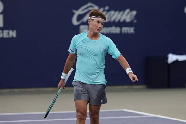 LOS CABOS TENNIS OPEN 2026 LOS CABOS TENNIS OPEN 2026 SOON WOO KWON VS EDWARD WINTER 26072026 LOS CABOS, BAJA CALIFORNIA, MEXICO. Action photo of Soon Won Kwon of South Korea, during qualy game of the Los Cabos Tennis Open 2026 held at the Cabo Sports Complex in Baja California, Mexico. Foto de accion de Soon Woo Kwon de Corea del Sur, durante juego clasificatorio del Los Cabos Tennis Open 2026 celebrado en el Cabo Sports Complex de Baja California, Mexico. PHOTO BY IMAGENSHOP AGENCIA FOTOGRAFICA LOS CABOS BAJA CALIFORNIA MEXICO *** LOS CABOS TENNIS OPEN 2026 LOS CABOS TENNIS OPEN 2026 SOON WOO KWON VS EDWARD WINTER 07 26 2026 LOS CABOS, BAJA CALIFORNIA, MEXICO Action photo of Soon Woo Kwon of South Korea during a qualifying match at the 2026 Los Cabos Tennis Open held at the Cabo Sports Complex in Baja California, Mexico Action photo of Soon Woo Kwon of South Korea, during a qualifying match at the 2026 Los Cabos Tennis Open held at the Cabo Sports Complex in Baja California, Mexico PHOTO BY IMAGENSHOP PHOTO AGENCY LOS CABOS BAJA CALIFORNIA MEXICO Copyright: xIMAGENSHOPxAGENCIAxFOTOGRAFICAx