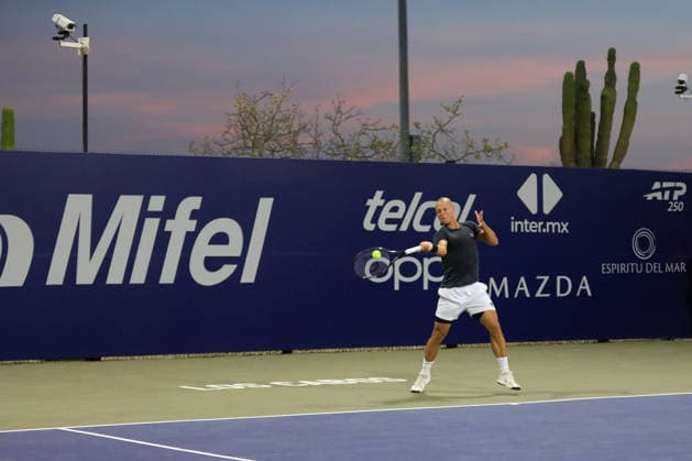 LOS CABOS TENNIS OPEN 2026 LOS CABOS TENNIS OPEN 2026 AIDAN MAYO VS ROGER PASCUAL FERRA 26072026 LOS CABOS, BAJA CALIFORNIA, MEXICO. Action photo of Aidan Mayo of the United States, during qualy game of the Los Cabos Tennis Open 2026 held at the Cabo Sports Complex in Baja California, Mexico. Foto de accion de Aidan Mayo de Estados Unidos, durante juego clasificatorio del Los Cabos Tennis Open 2026 celebrado en el Cabo Sports Complex de Baja California, Mexico. PHOTO BY IMAGENSHOP AGENCIA FOTOGRAFICA LOS CABOS BAJA CALIFORNIA MEXICO *** LOS CABOS TENNIS OPEN 2026 LOS CABOS TENNIS OPEN 2026 AIDAN MAYO VS ROGER PASCUAL FERRA 07 26 2026 LOS CABOS, BAJA CALIFORNIA, MEXICO Action photo of Aidan Mayo of the United States during a qualifying match at the 2026 Los Cabos Tennis Open held at the Cabo Sports Complex in Baja California, Mexico Action photo of Aidan Mayo of the United States, during a qualifying match at the 2026 Los Cabos Tennis Open held at the Cabo Sports Complex in Baja California, Mexico. PHOTO BY IMAGENSHOP PHOTO AGENCY LOS CABOS, BAJA CALIFORNIA, MEXICO Copyright: xIMAGENSHOPxAGENCIAxFOTOGRAFICAx